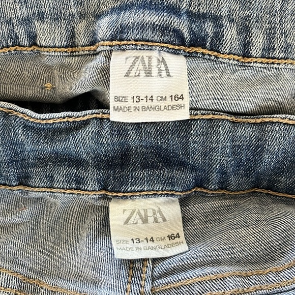 ZARA jeans | boys denim jeans size 13-14 |  adjustable waist - Picture 4 of 4